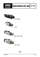 HSD MECHATRONIC DIVISION Instructions for use 5801H0056 (Page 1 / 9) HSD Spindle Instructions for Use